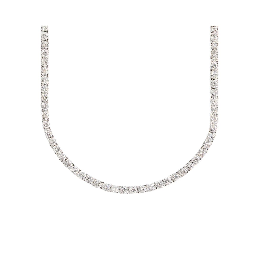 MICRO MIAMI CUBAN LINK CHAIN IN WHITE GOLD - 4MM