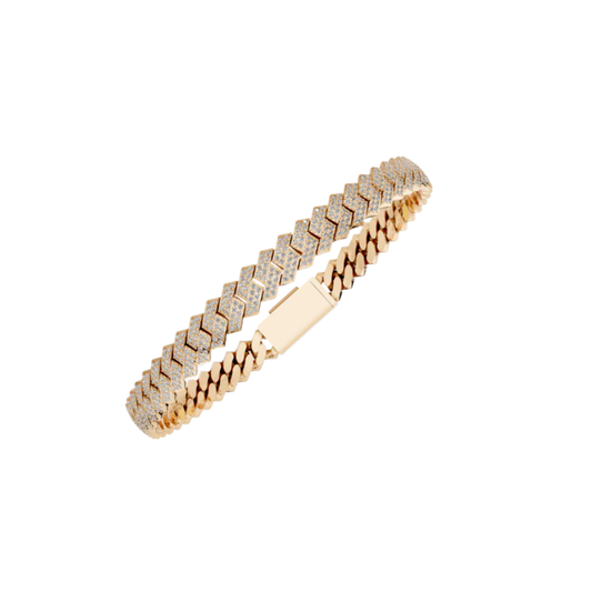 6MM ELEVATED HAVANA LINK ROSE GOLD