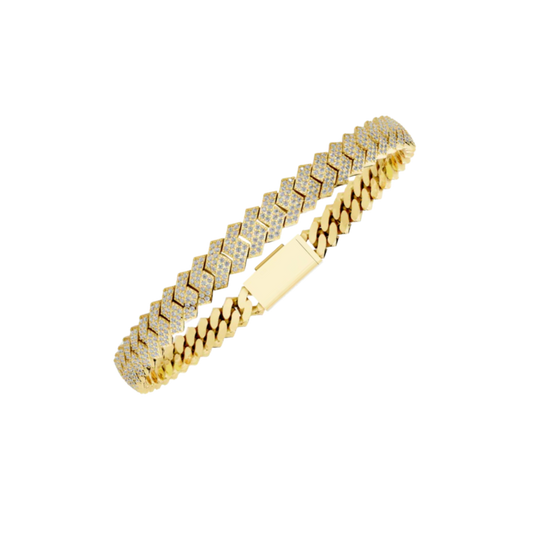 6MM ELEVATED HAVANA LINK GOLD