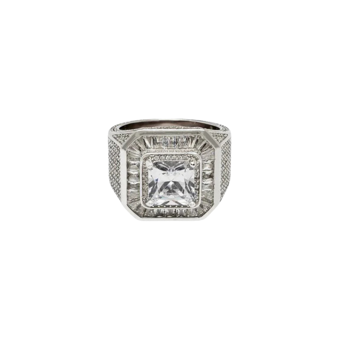 SQUARE BAGUETTE RING