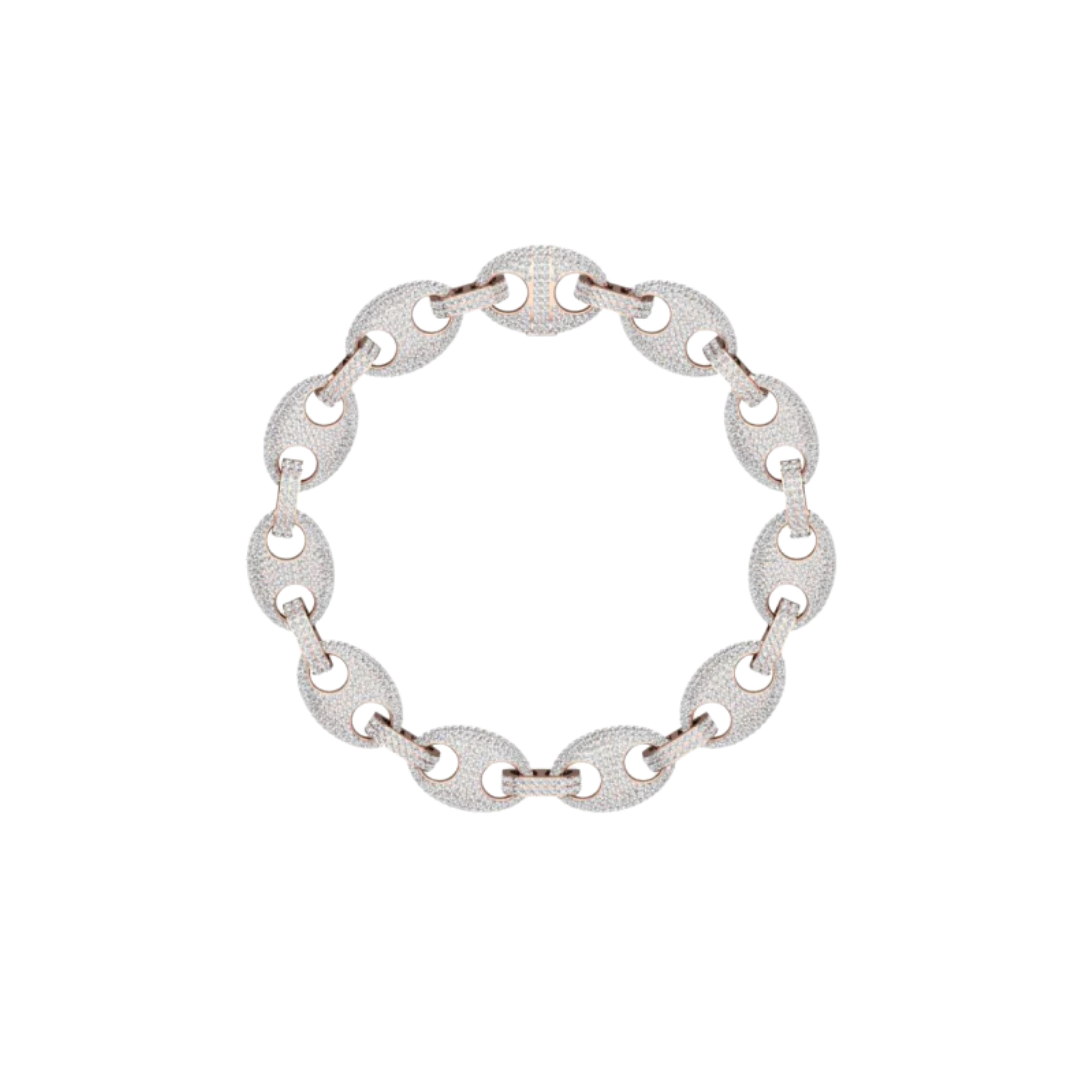 MIAMI LINK BRACELET ROSE