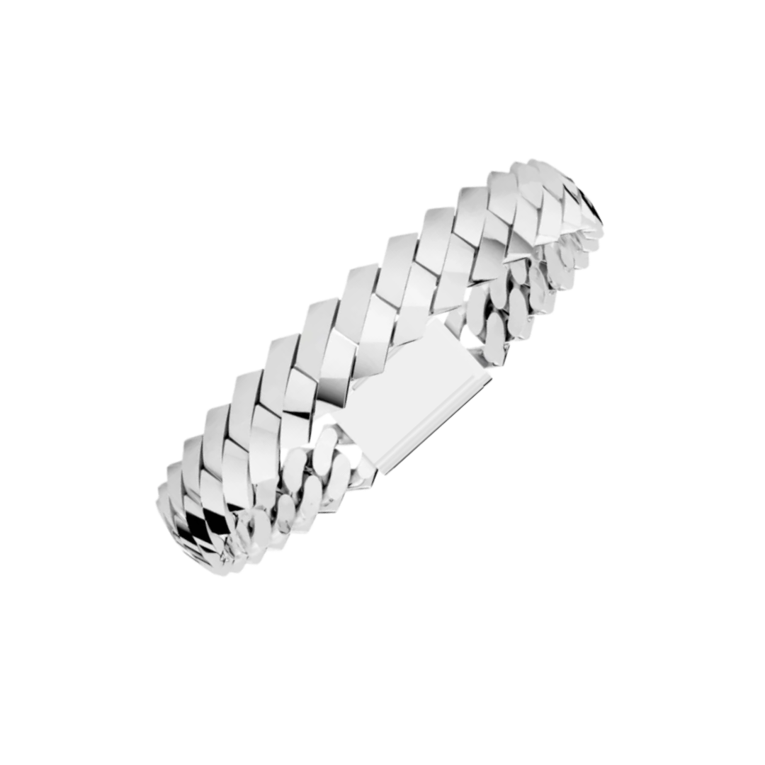 10MM SOLID ELEVATED HAVANA SILVER