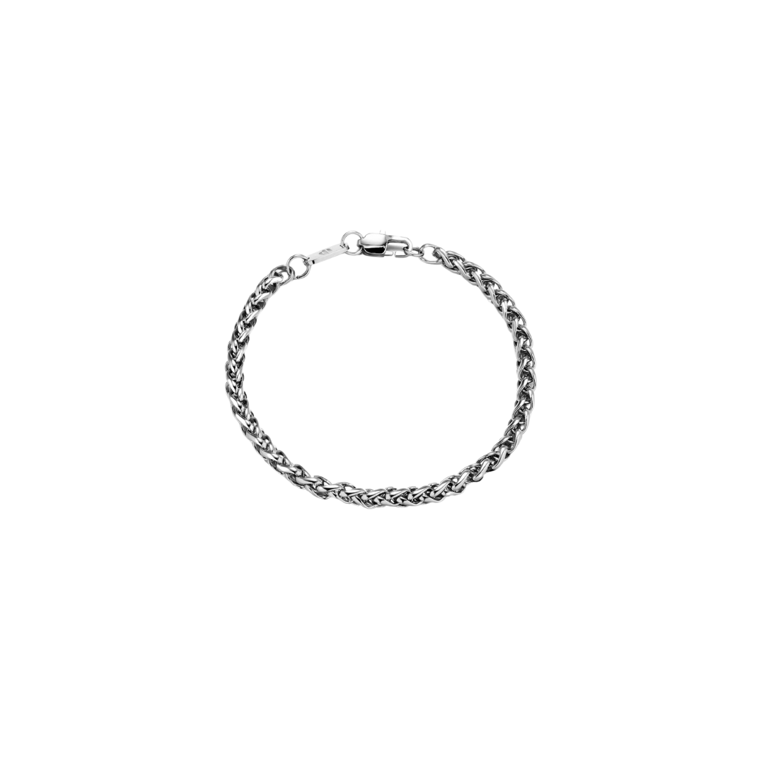 FLAT LINK BRACELET 4MM