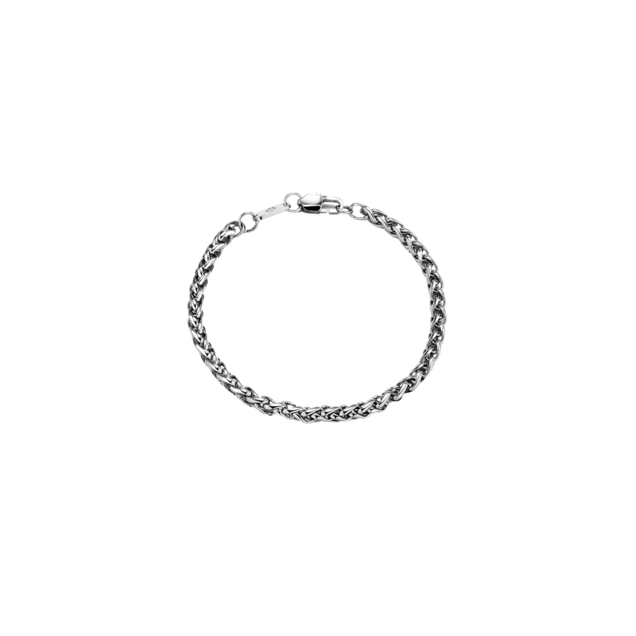 FLAT LINK BRACELET 4MM