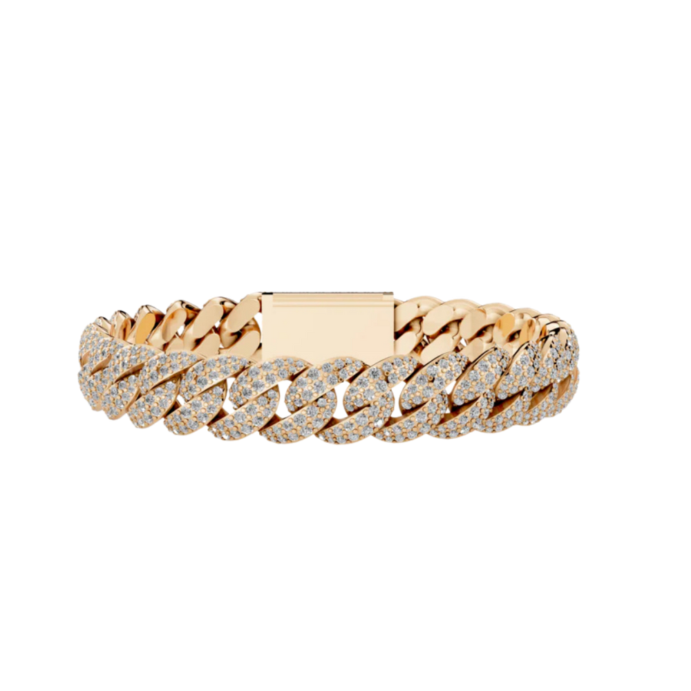 10MM ELEVATED HAVANA LINK ROSE GOLD