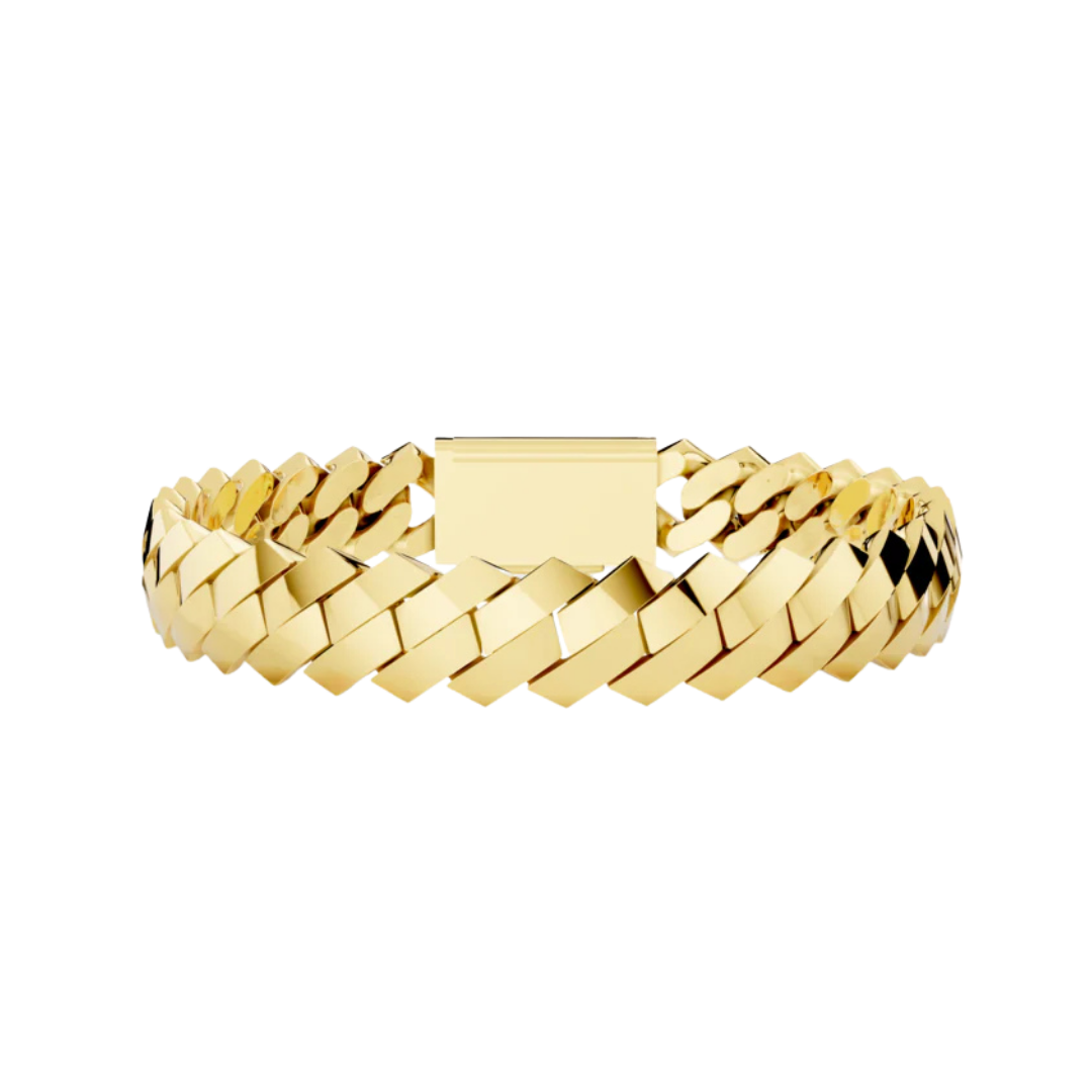 10MM SOLID ELEVATED HAVANA GOLD