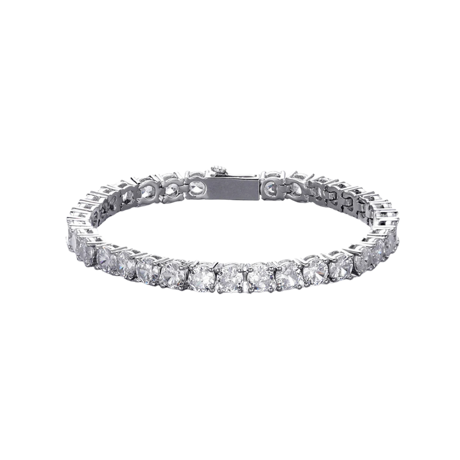MICRO COURT BRACELET SILVER 3MM