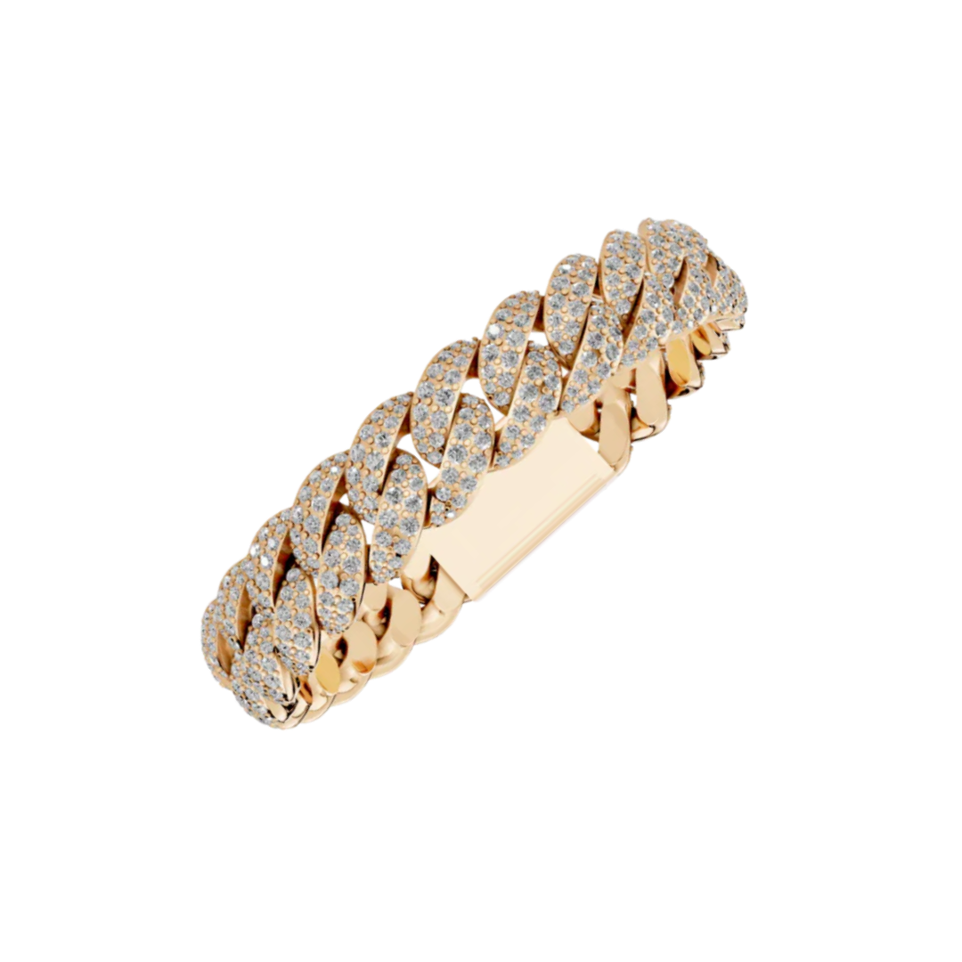 12MM HAVANA LINK ROSE GOLD