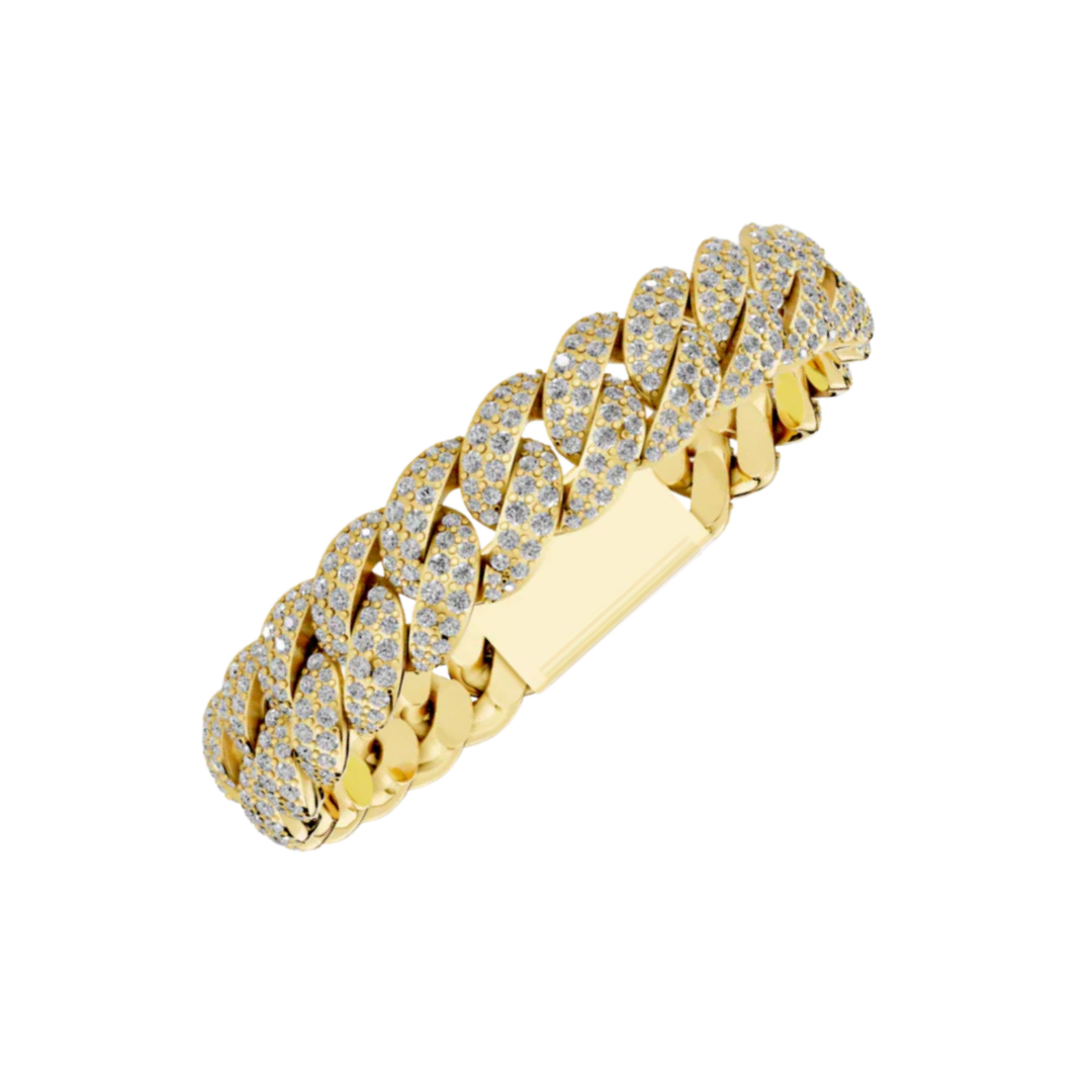 12MM HAVANA LINK GOLD