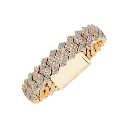 12MM ELEVATED HAVANA LINK ROSE GOLD