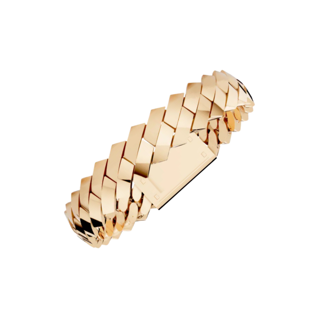 12MM SOLID ELEVATED HAVANA ROSE GOLD