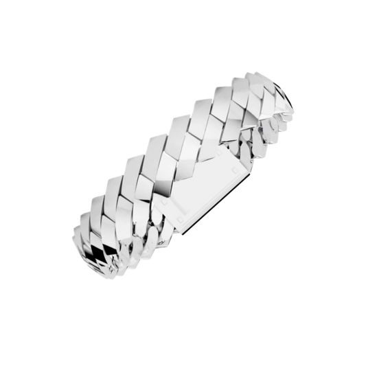 12MM SOLID ELEVATED HAVANA SILVER