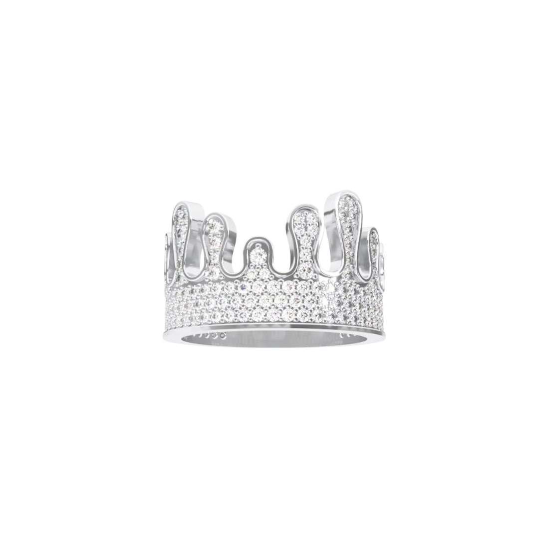 MELTING BAND SILVER