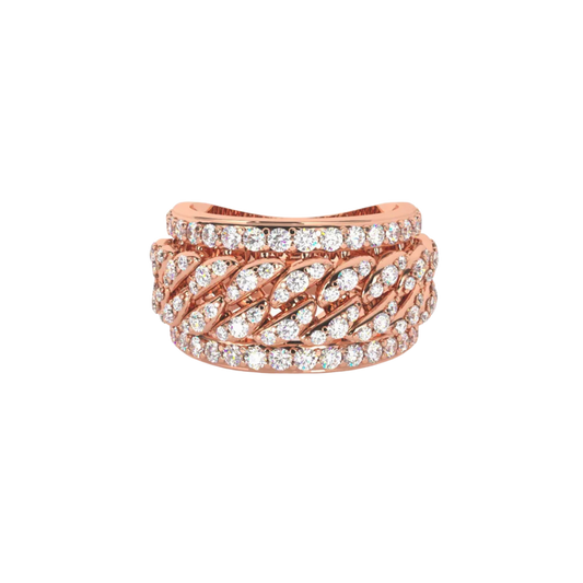 SUPER CUBAN RING ROSE