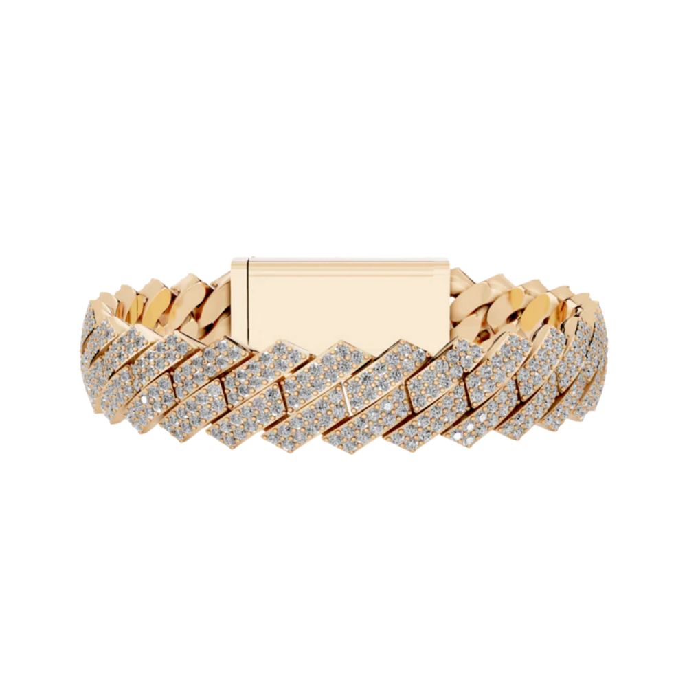 12MM ELEVATED HAVANA LINK ROSE GOLD