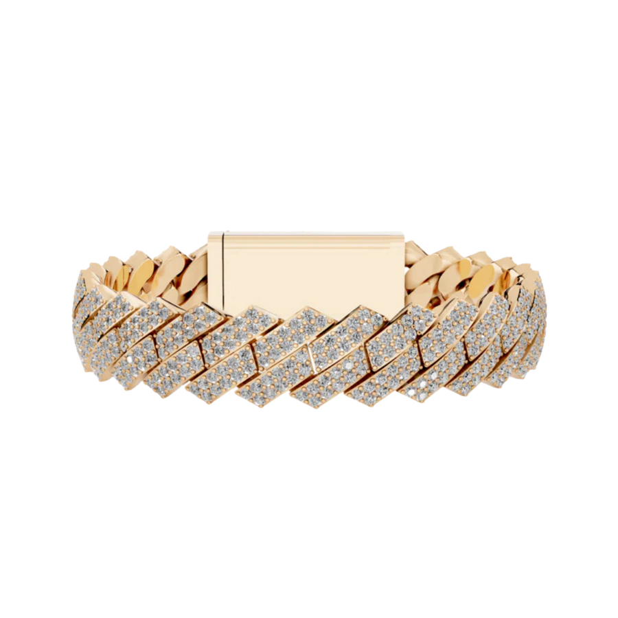 12MM ELEVATED HAVANA LINK ROSE GOLD