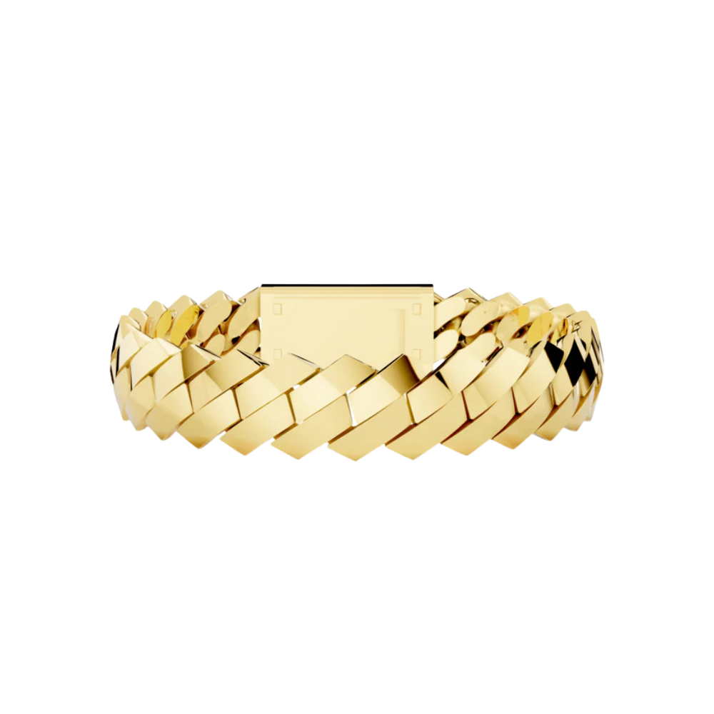 12MM SOLID ELEVATED HAVANA GOLD
