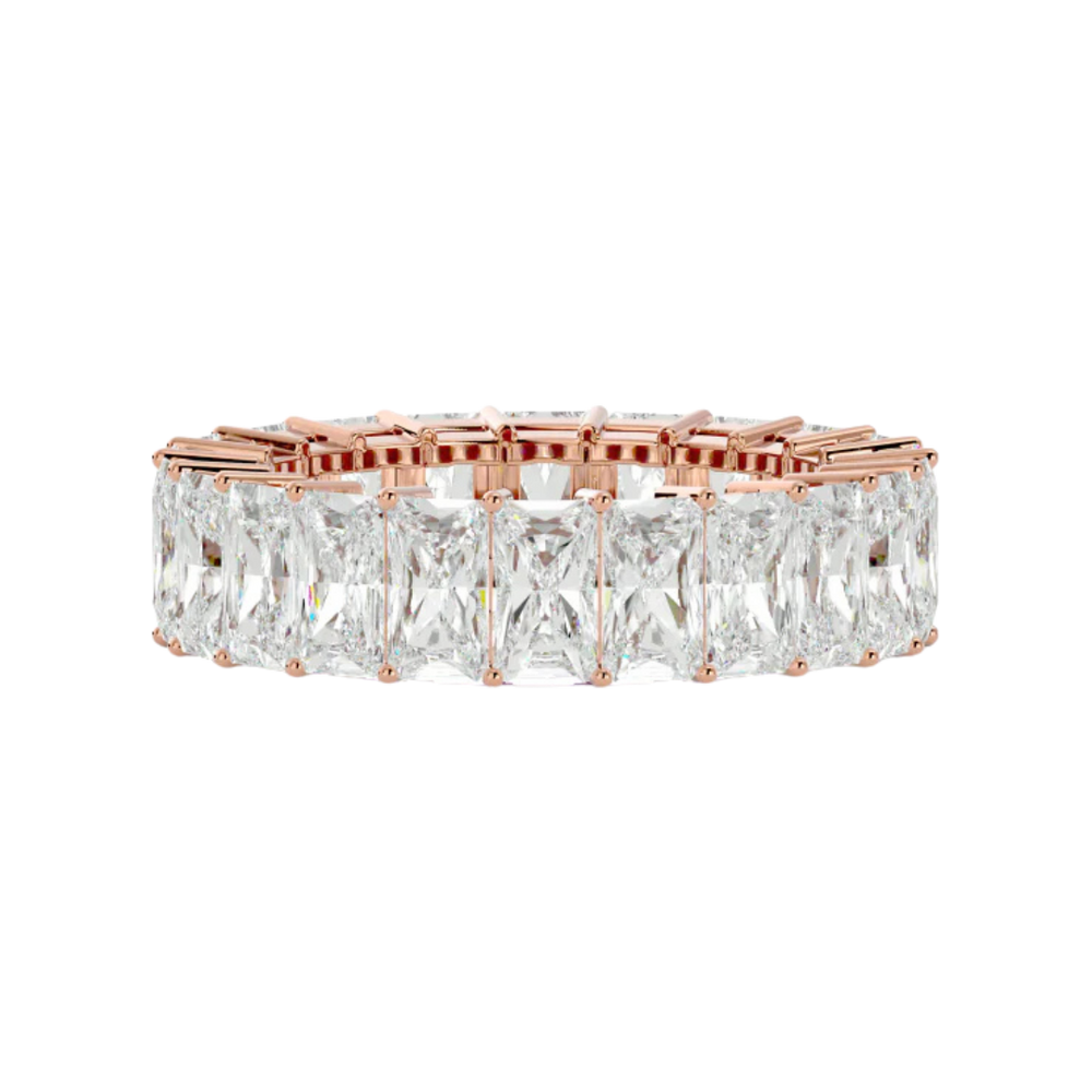 STEPPED BAND ROSE GOLD