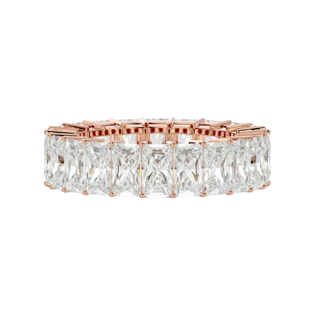 STEPPED BAND ROSE GOLD