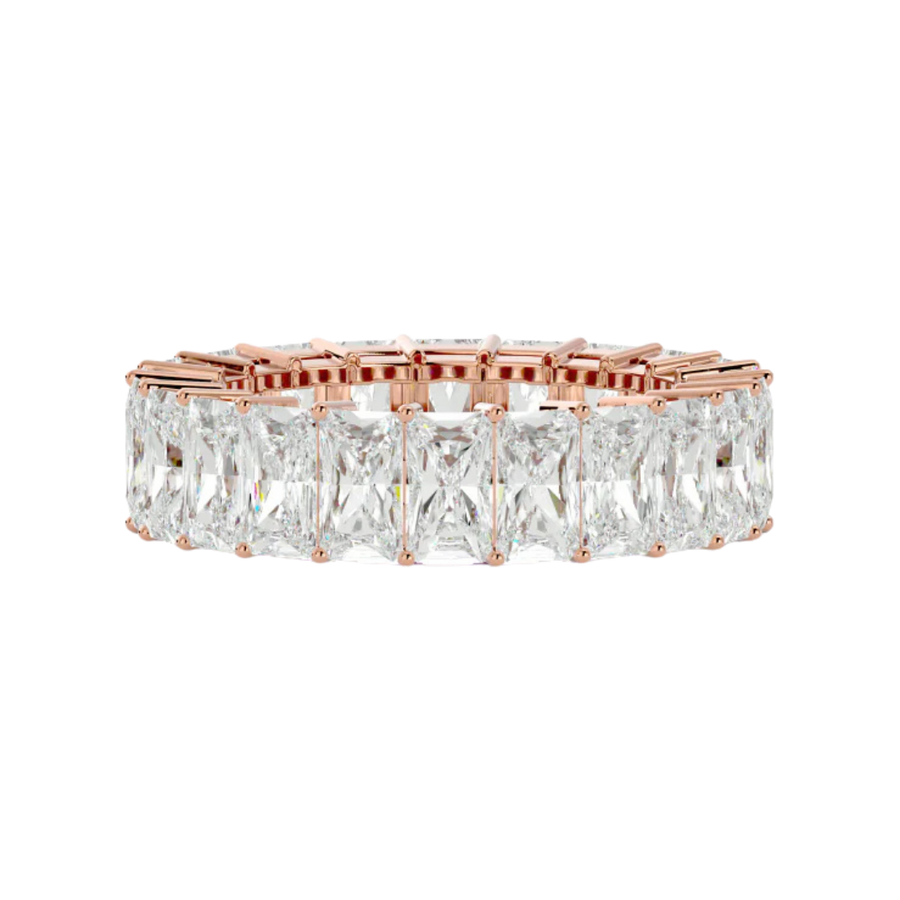 STEPPED BAND ROSE GOLD