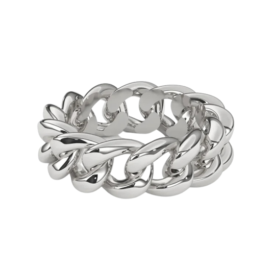 PLAIN JANE CUBAN RING