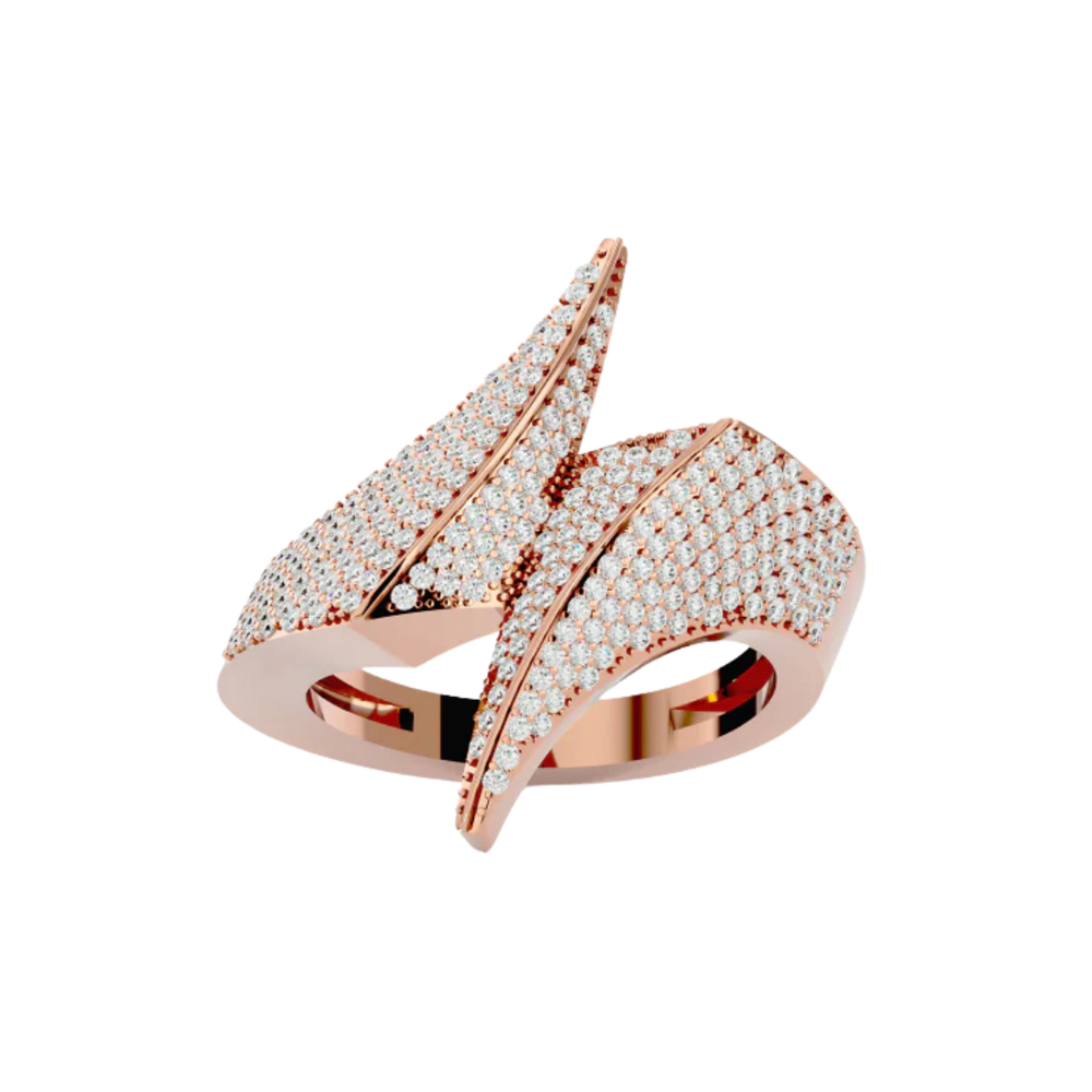 BOLT RING ROSE GOLD