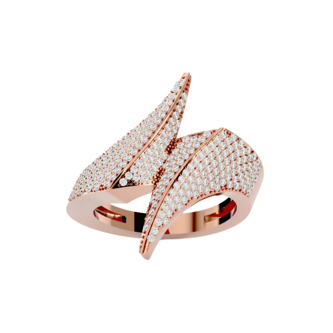 BOLT RING ROSE GOLD