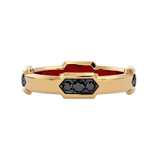 CIRCLE OF LIFE RING YELLOW