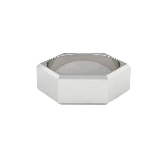 PLAIN JANE HEXAGONAL RING