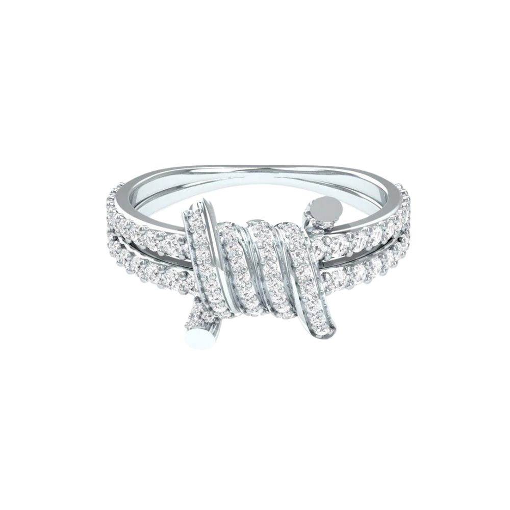 THORN BAND SILVER
