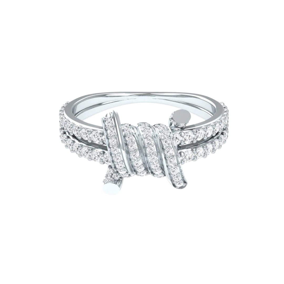 THORN BAND SILVER