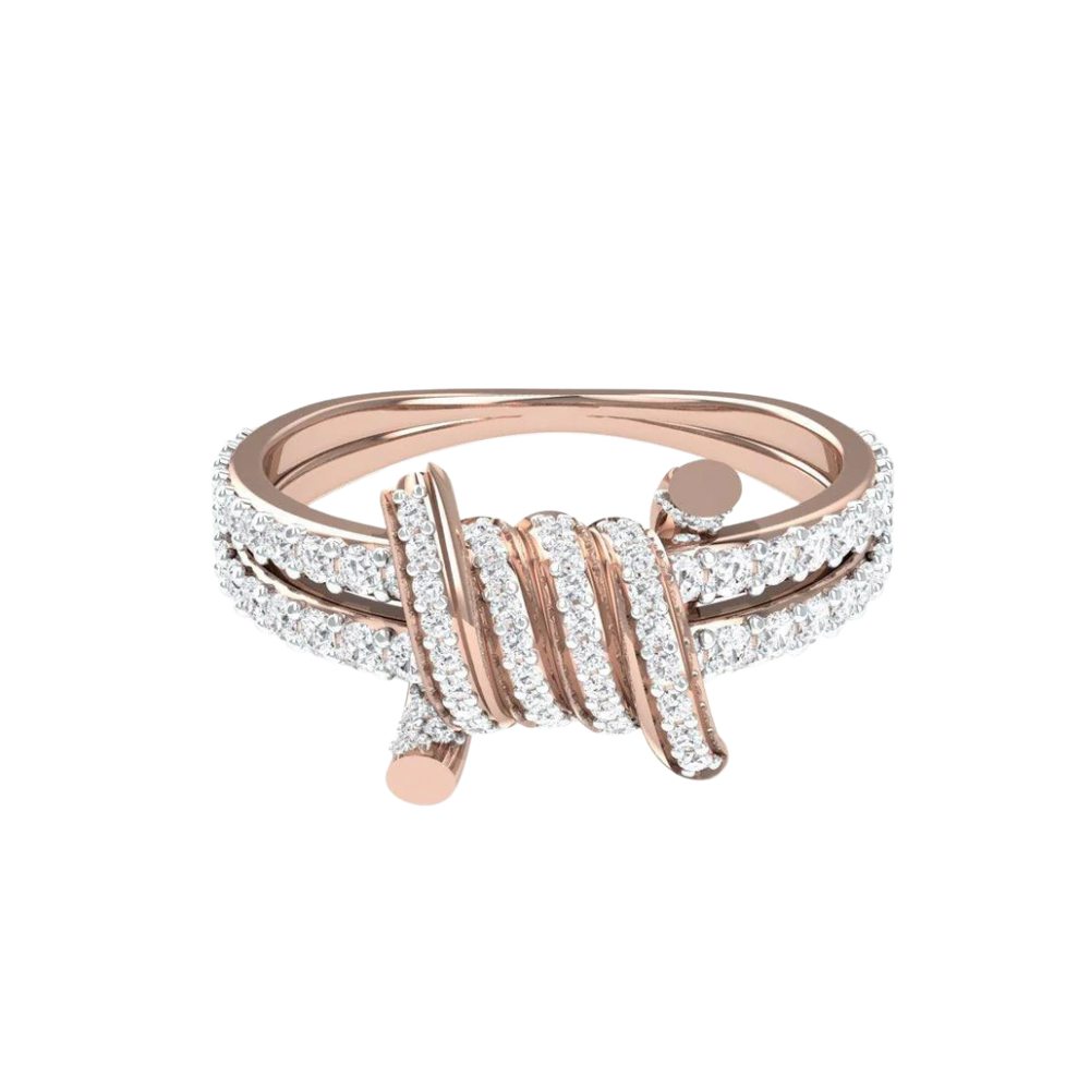 THORN BAND ROSE GOLD