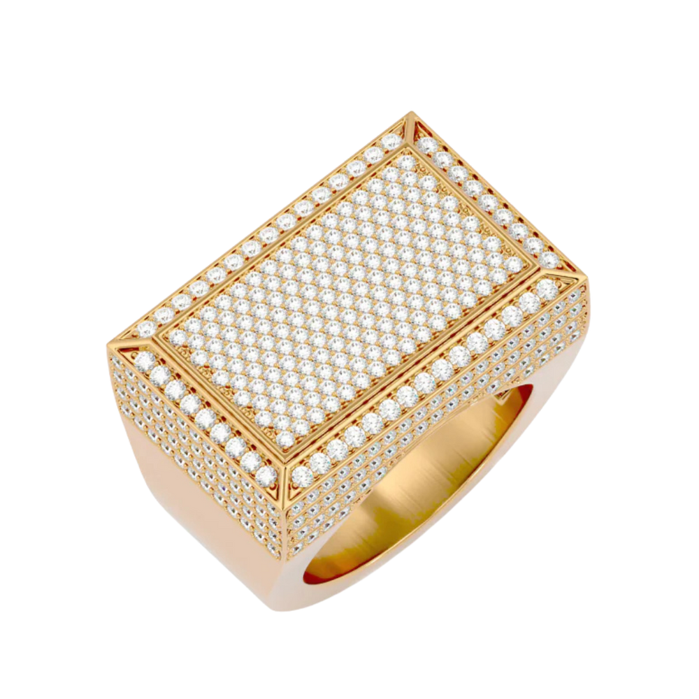 OBLONG SEAL RING GOLD