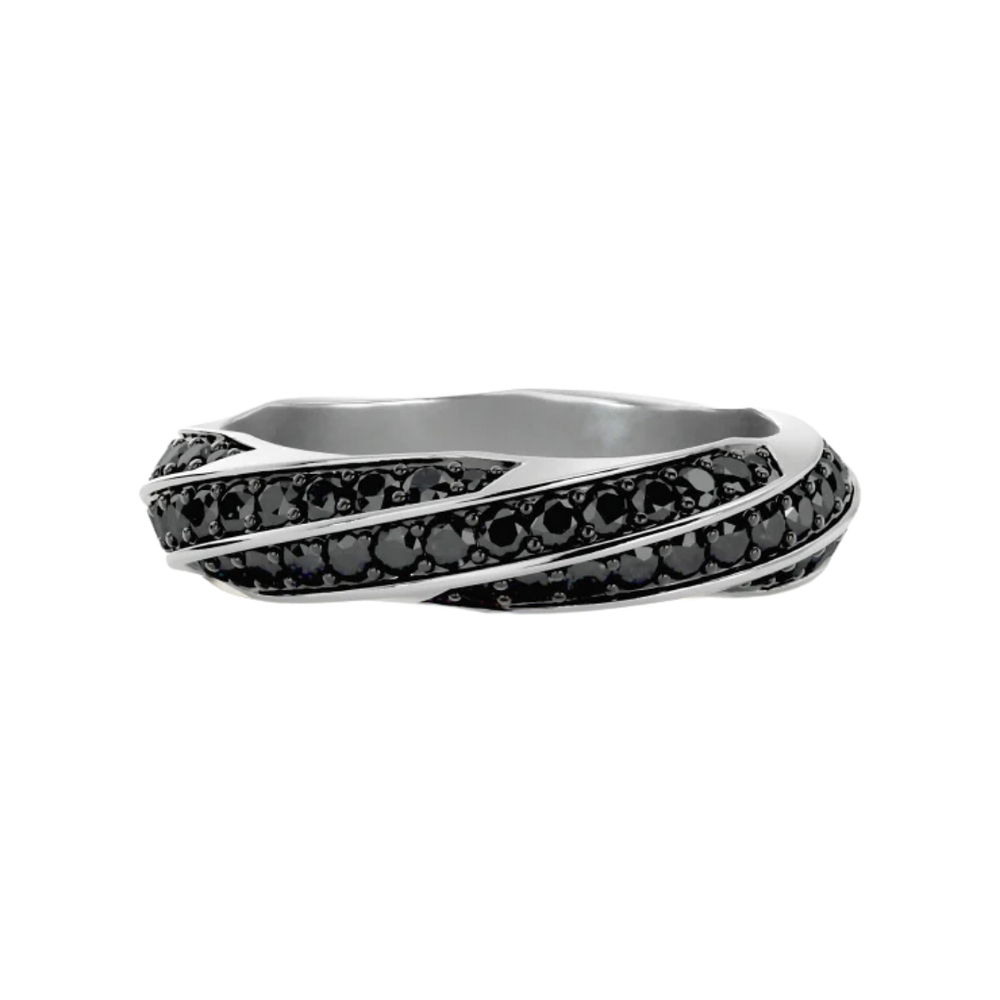 SPIRAL BAND SILVER