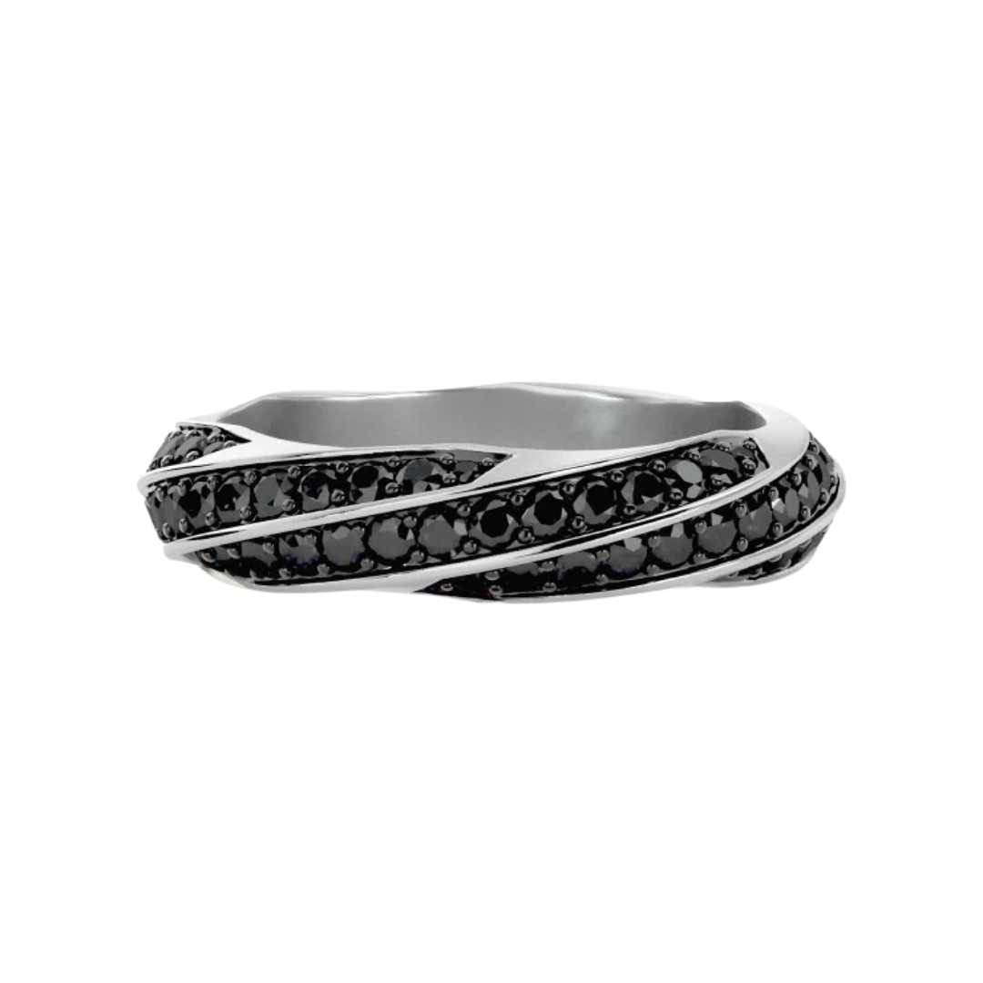 SPIRAL BAND SILVER