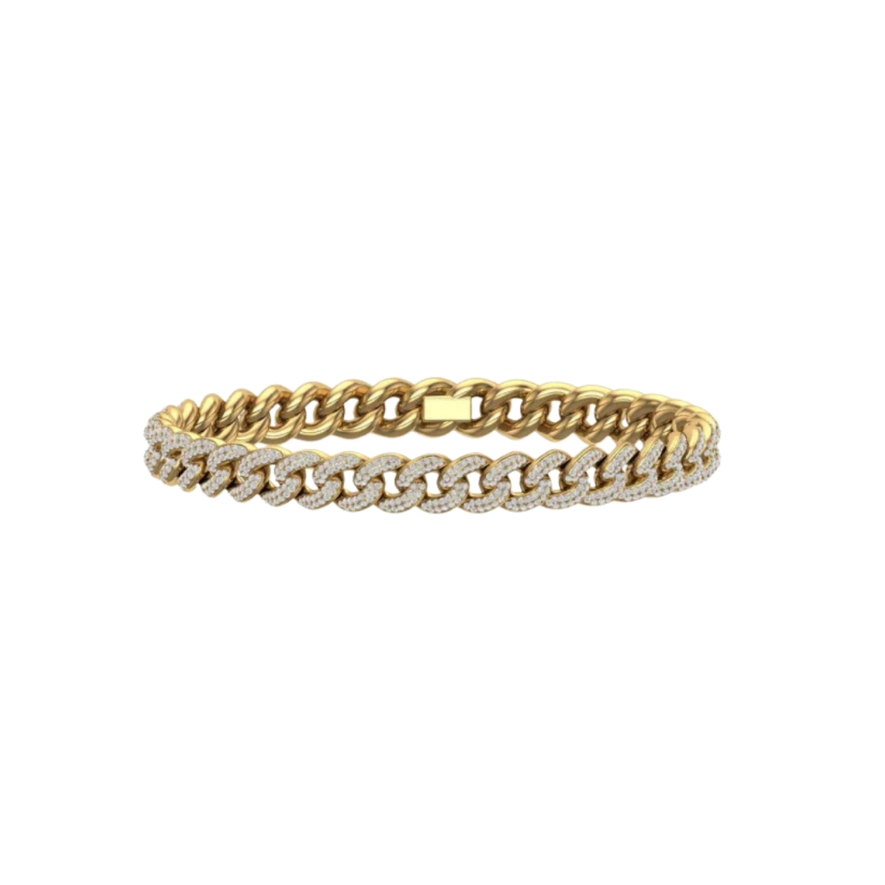 9MM HAVANA LINK GOLD