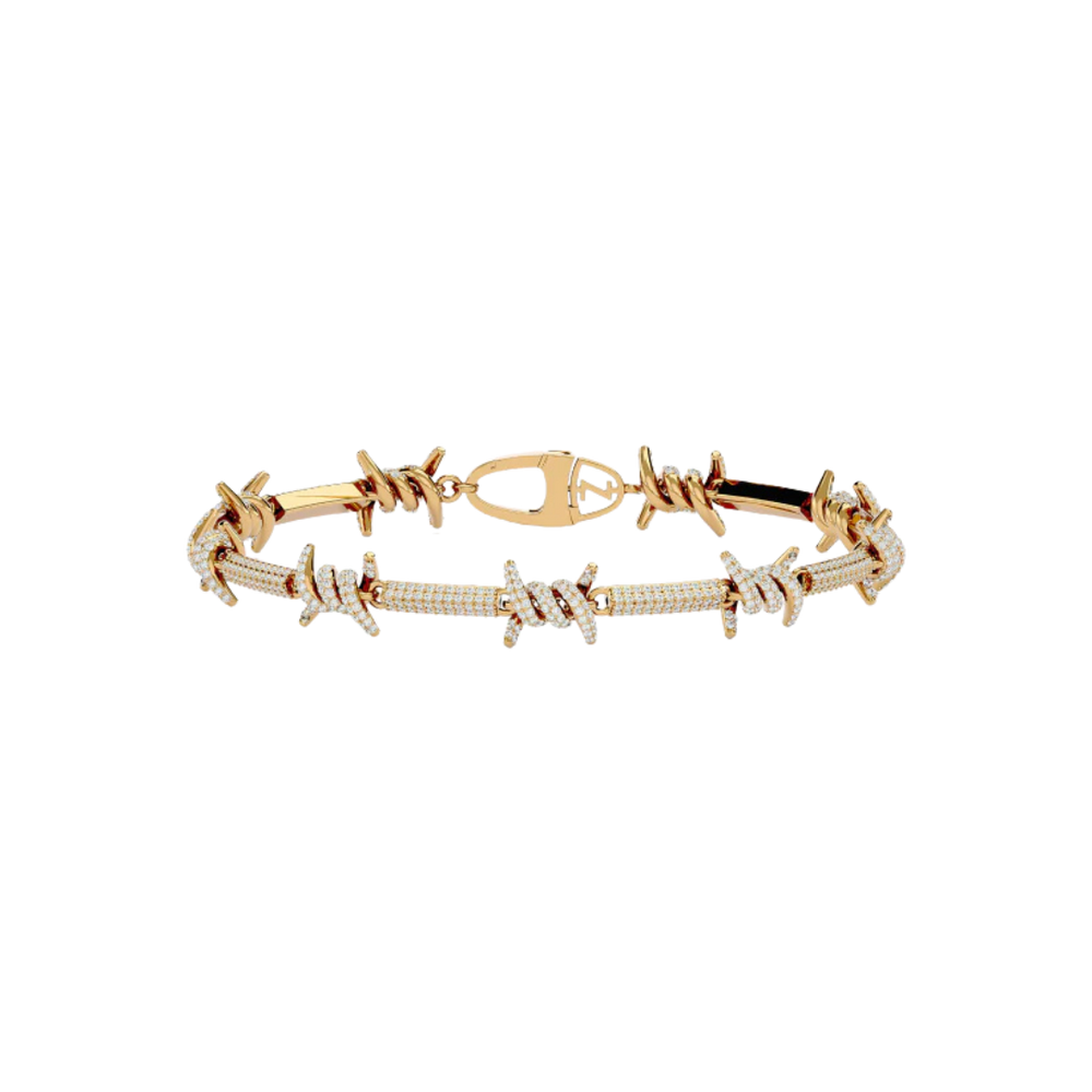 THORN LINK BRACELET GOLD