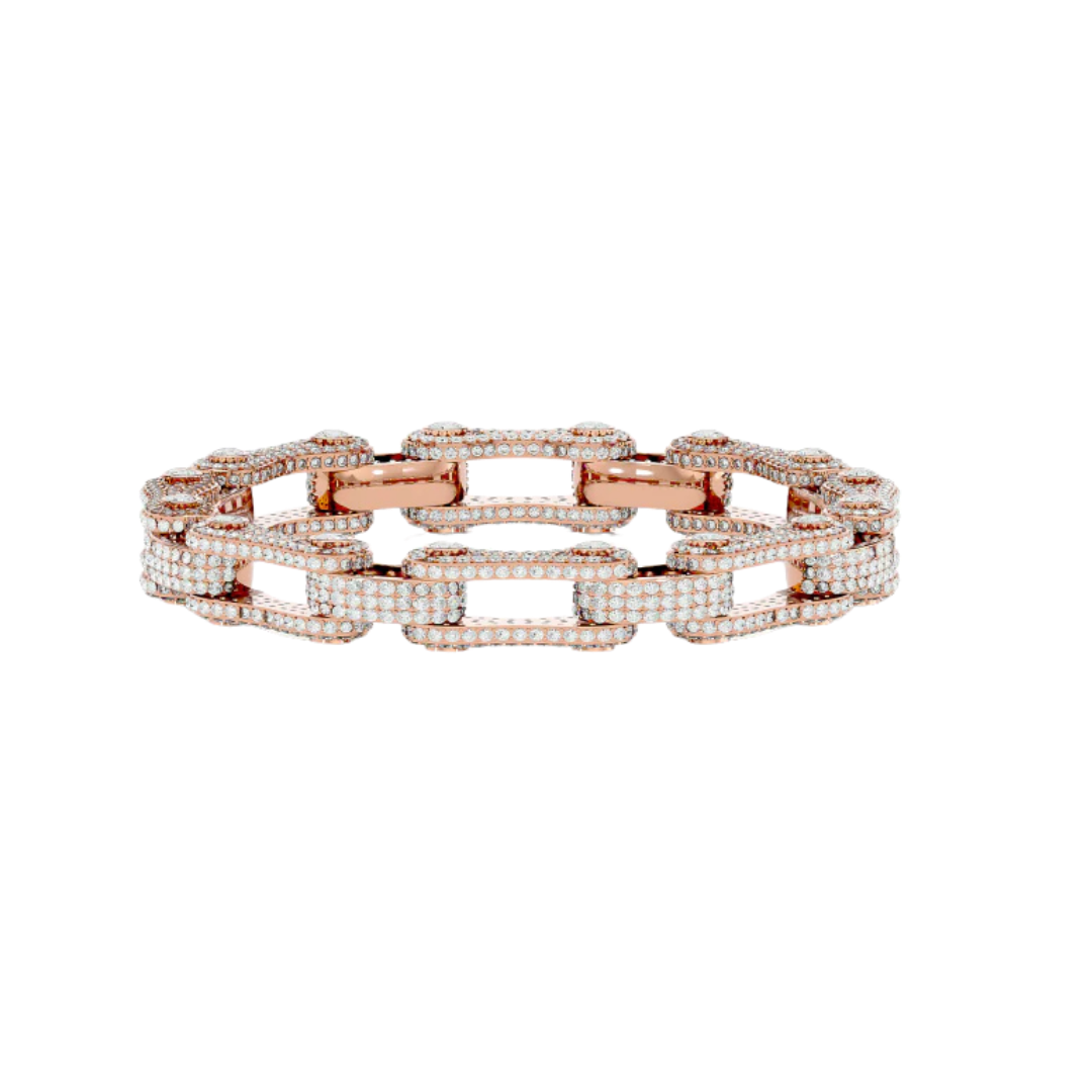 BIKE CHAIN LINK ROSE GOLD