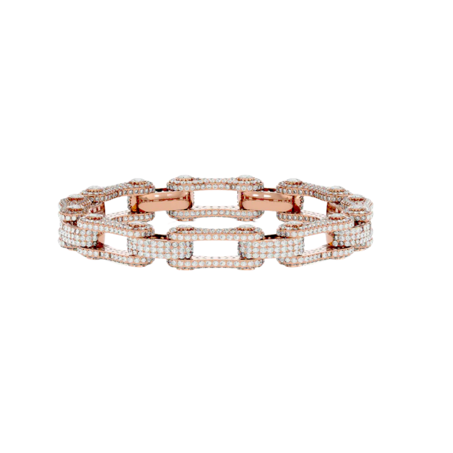 BIKE CHAIN LINK ROSE GOLD