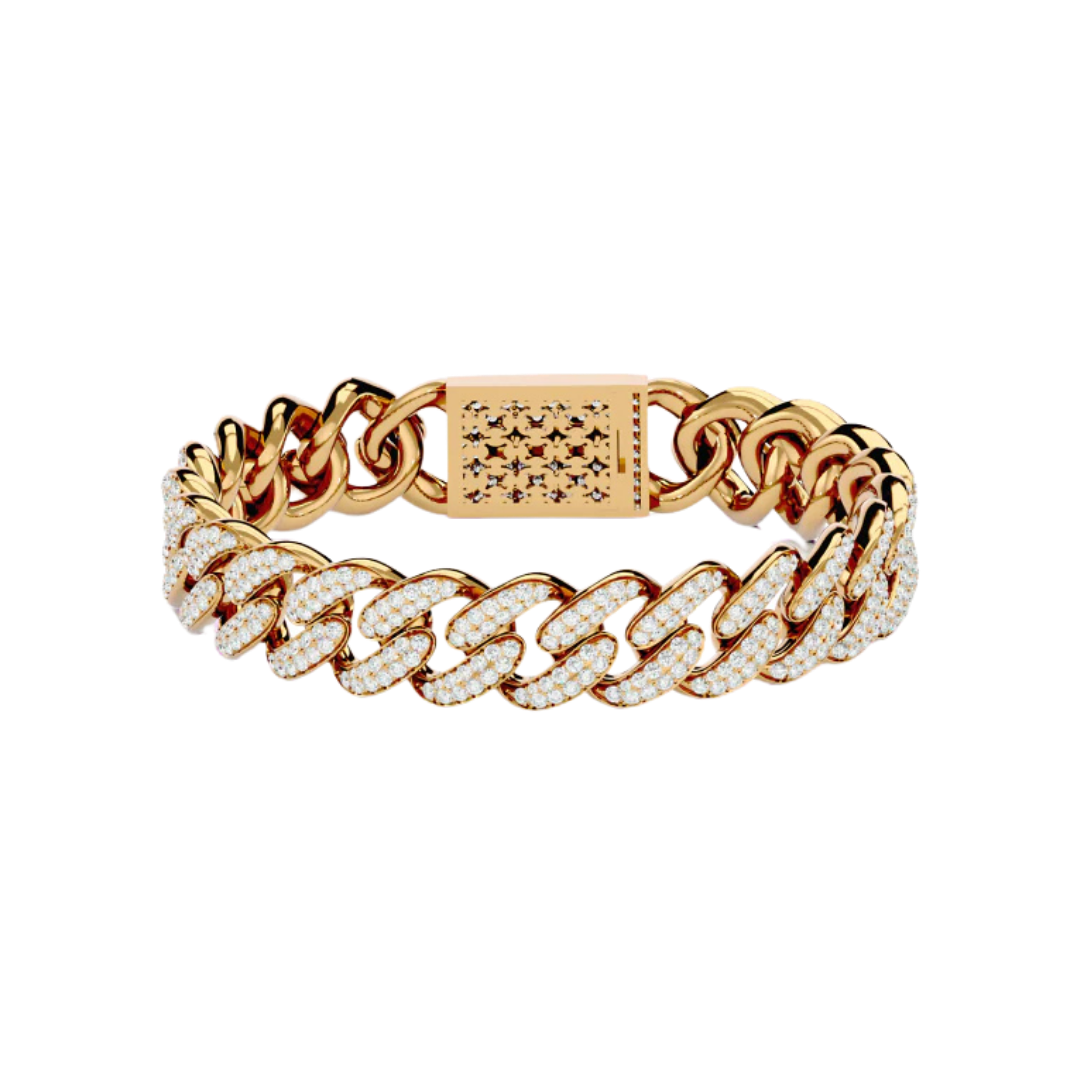 CLASSIC CUBAN BRACELET YELLOW