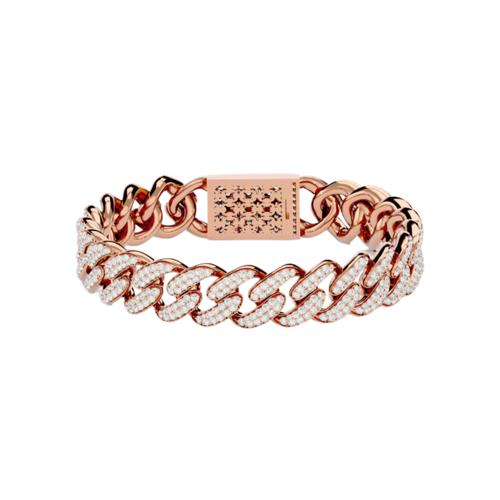 HERITAGE HAVANA LINK ROSE GOLD