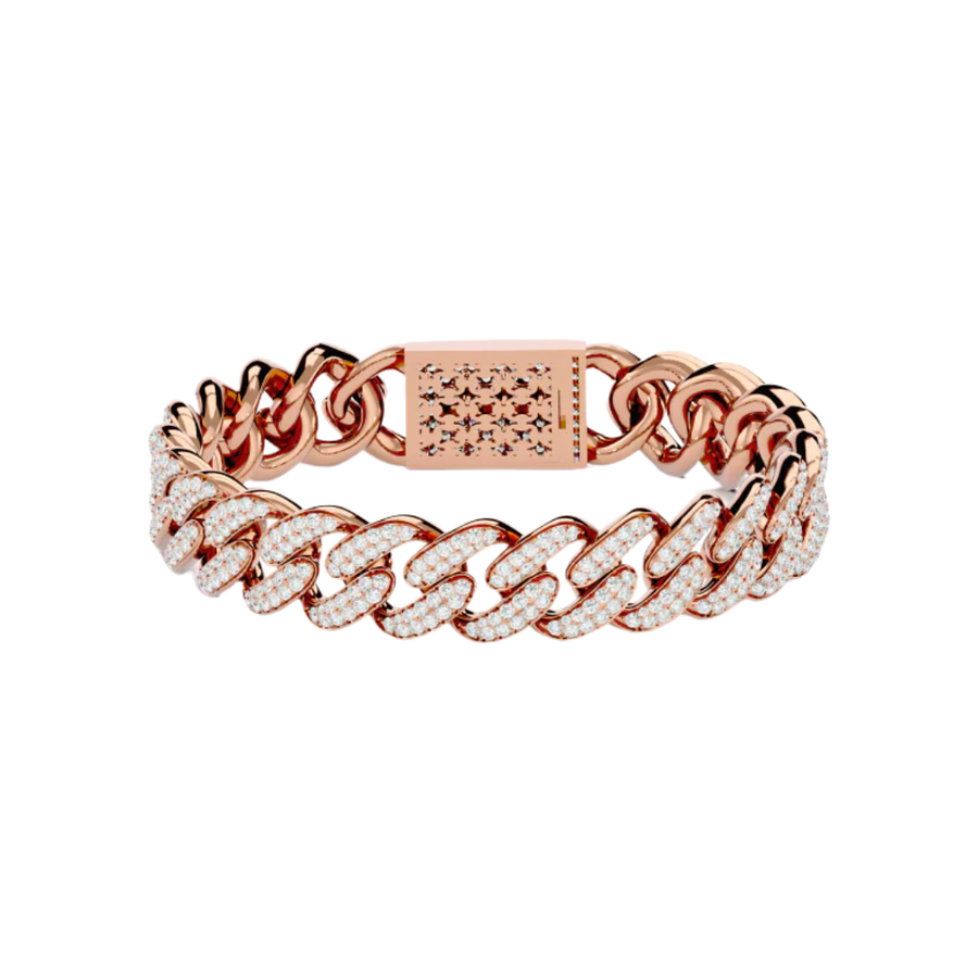 HERITAGE HAVANA LINK ROSE GOLD