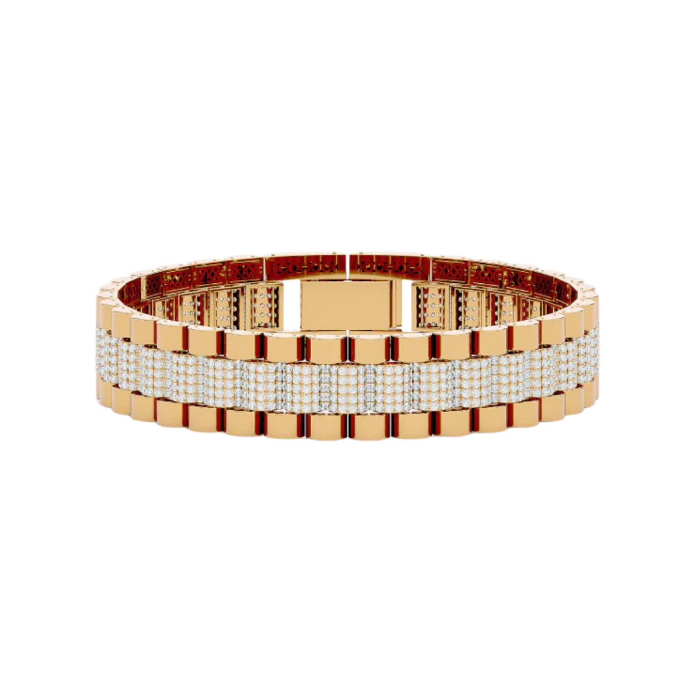 EXECUTIVE LINK BRACELET GOLD