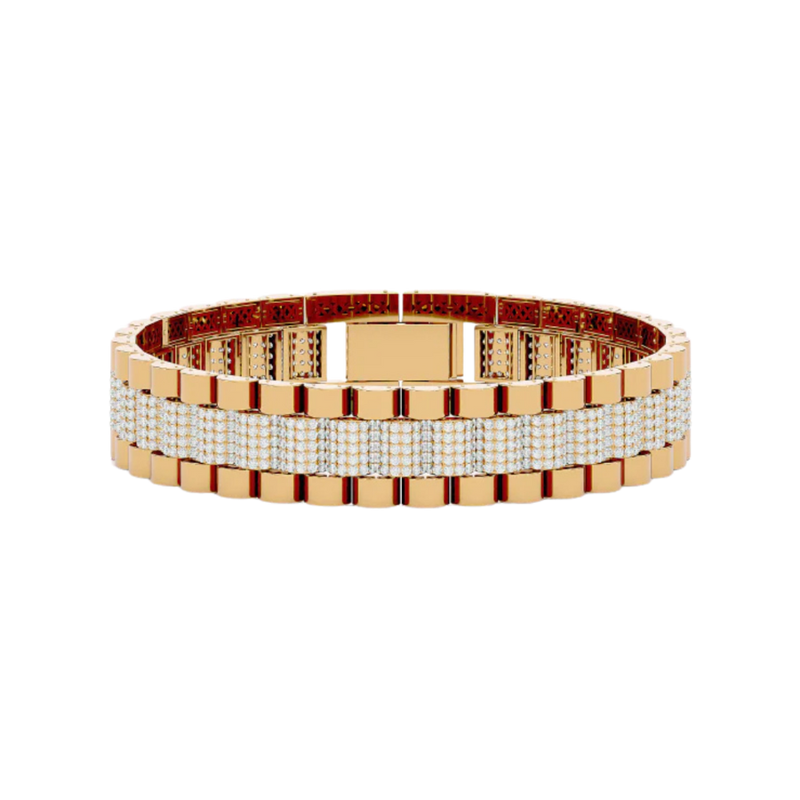 EXECUTIVE LINK BRACELET GOLD