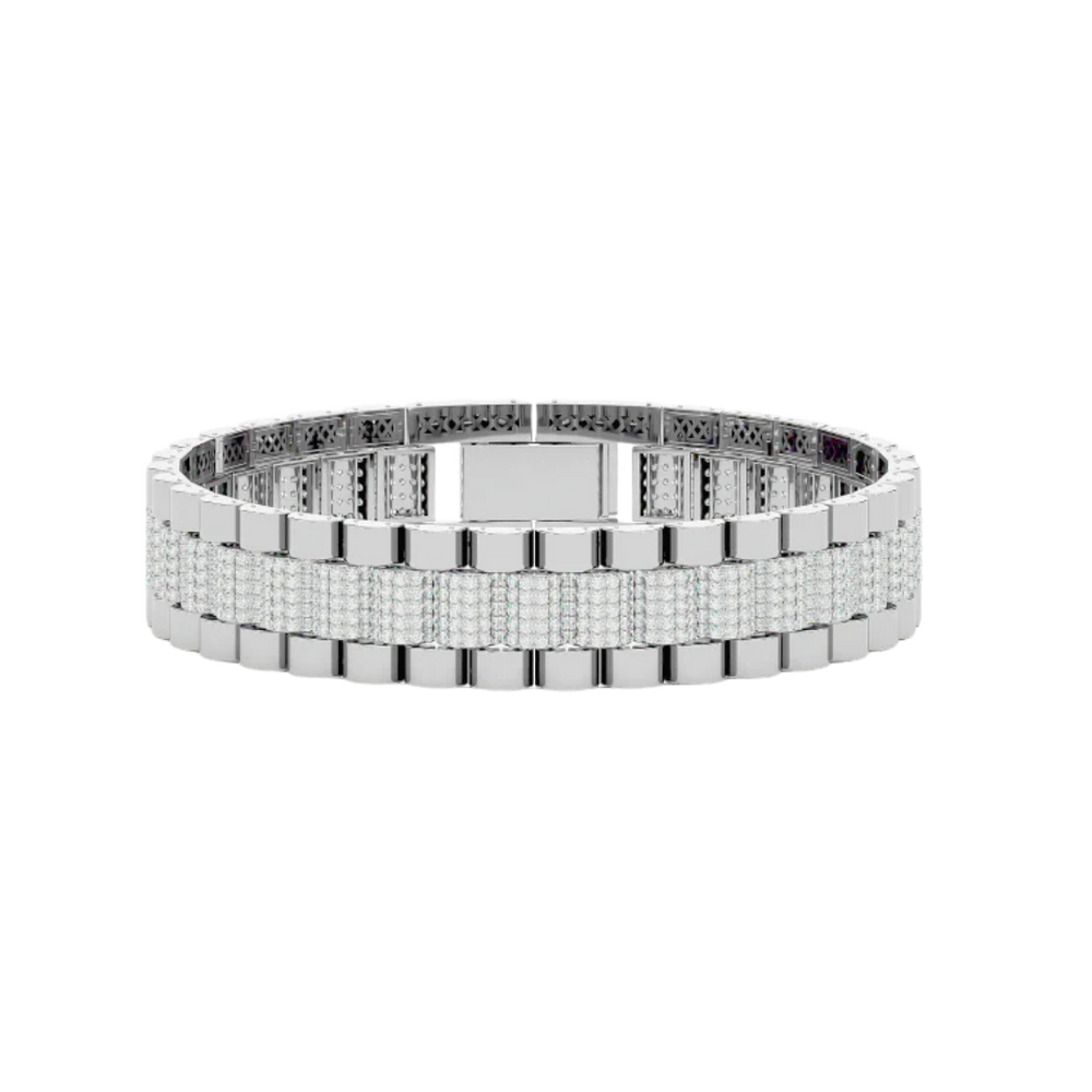 EXECUTIVE LINK BRACELET SILVER