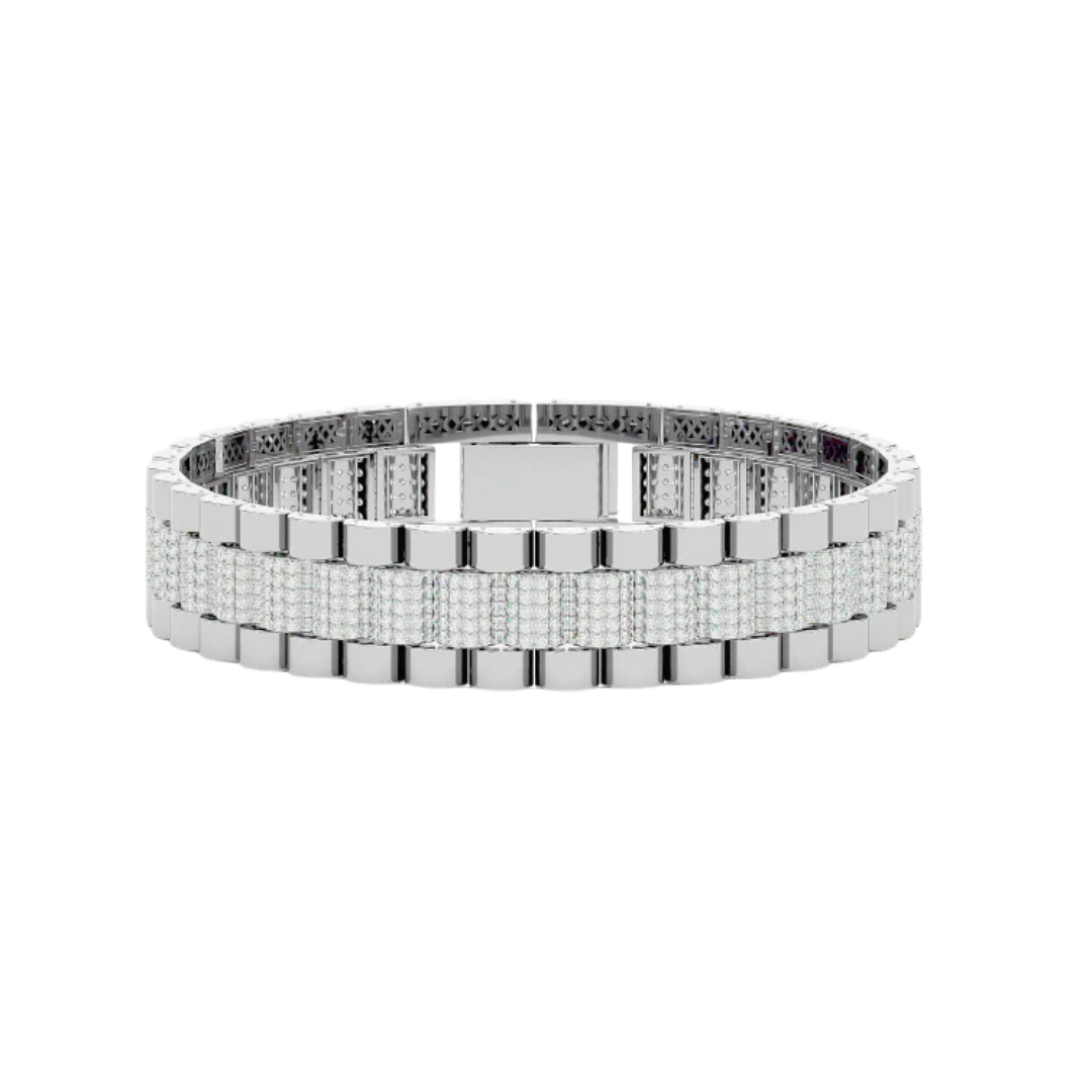 EXECUTIVE LINK BRACELET SILVER