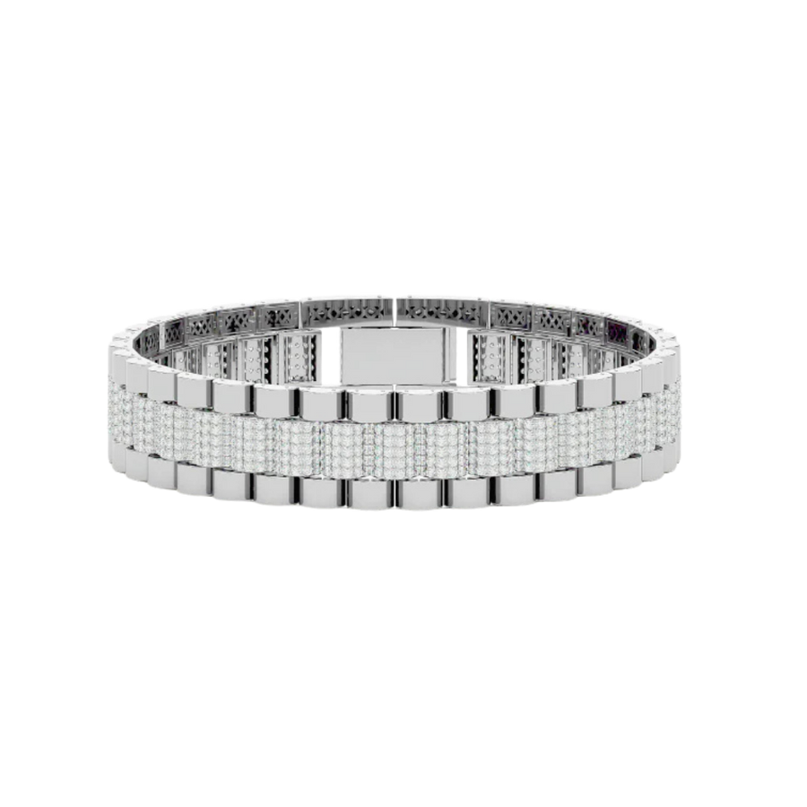 EXECUTIVE LINK BRACELET SILVER