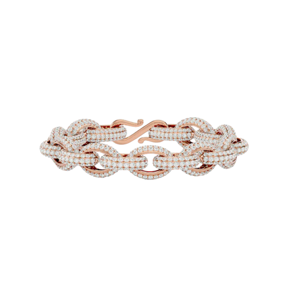 BELCHER CHAIN BRACELET ROSE GOLD