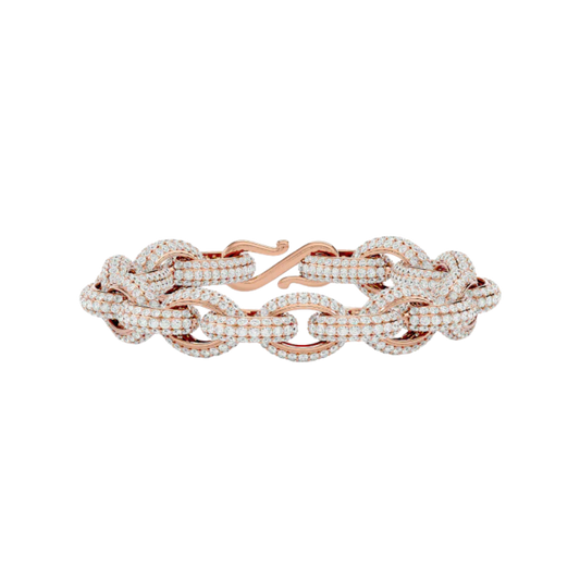 ROLO LINK BRACELET ROSE