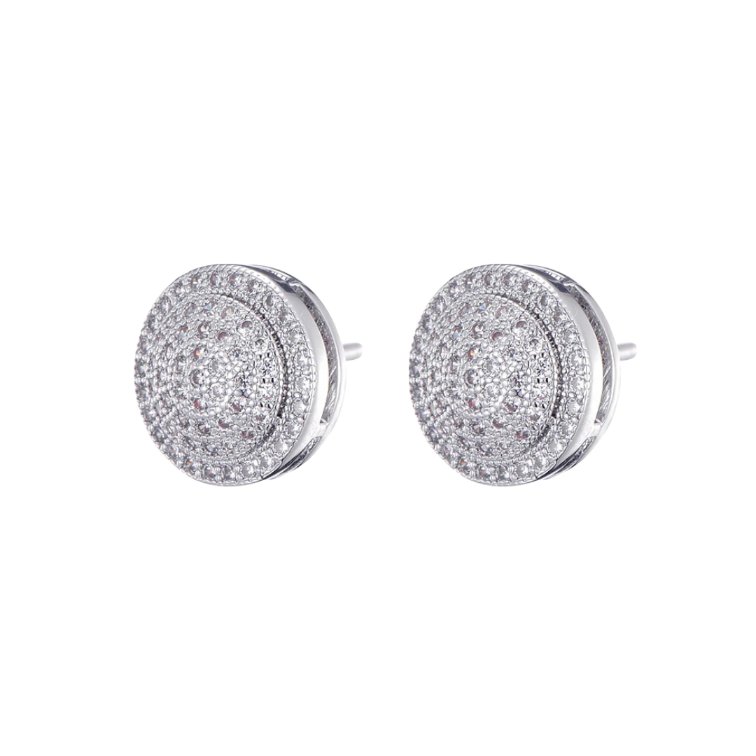 CIRCLE STUD EARRING